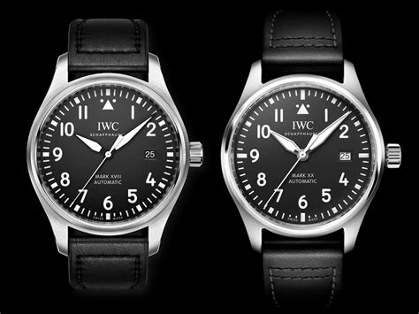 iwc marc|iwc mark xviii vs xx.